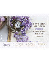 Calendrier De tout coeur avec toi 2026 - Librairie 7 ici