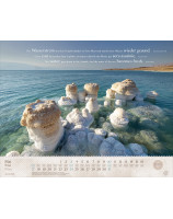 Calendrier Israël Shalom Merveilles 2026 - Librairie 7 ici