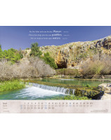 Calendrier Israël Shalom Merveilles 2026 - Librairie 7 ici