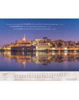 Calendrier Israël Shalom Merveilles 2026 - Librairie 7 ici