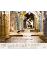 Calendrier Israël Shalom Merveilles 2026 - Librairie 7 ici