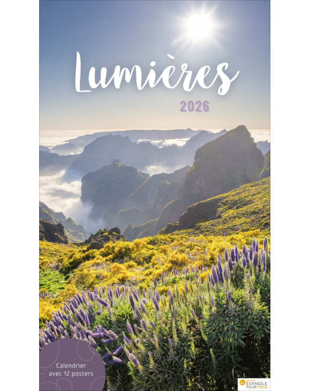 Calendrier Lumières 2026 - Librairie 7 ici