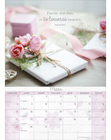 Calendrier Moments de joie 2026 - Librairie 7 ici