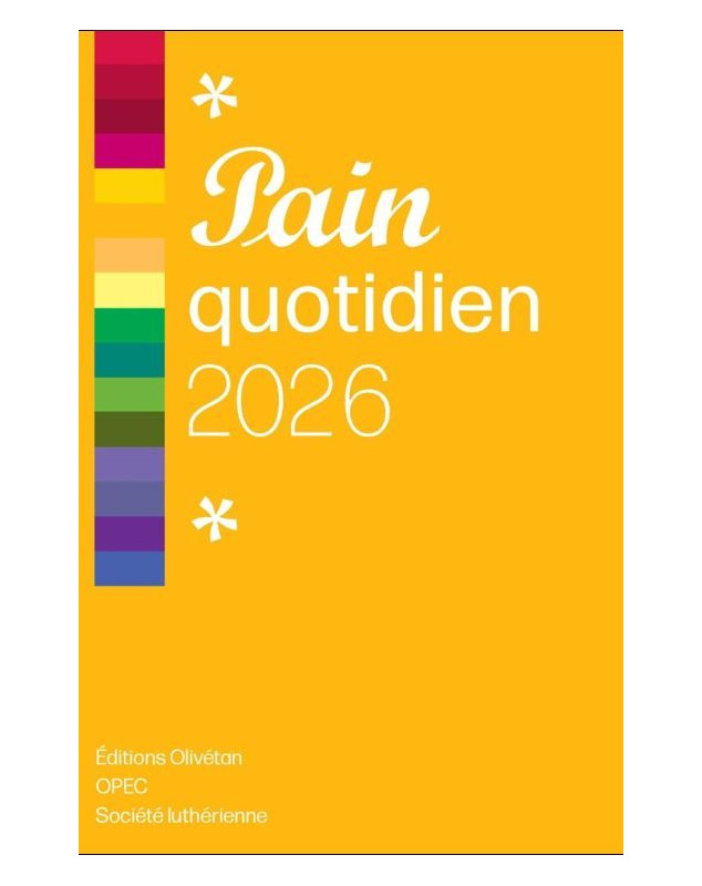 Pain quotidien 2026 - Librairie 7 ici Pain quotidien 2026 - Librairie 7 ici