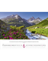 Calendrier Paysages Suisse en français 2026 - Librairie 7 ici
