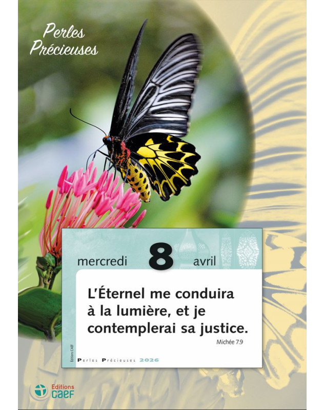 Perles Précieuses - Plaque 2026 - Librairie 7 ici