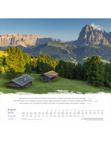 Calendrier Montagnes beautés naturelles 2026 - Librairie 7 ici