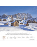 Calendrier Montagnes beautés naturelles 2026 - Librairie 7 ici