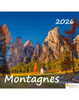 Calendrier Montagnes 2026 - Librairie 7 ici
