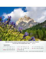 Calendrier Montagnes 2026 - Librairie 7 ici