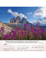 Calendrier Montagnes 2026 - Librairie 7 ici