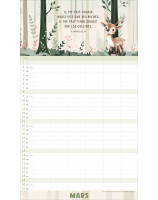 Calendrier Notre planning 2026 - Librairie 7 ici