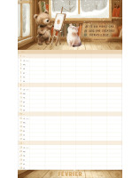 Calendrier Notre planning 2026 - Librairie 7 ici