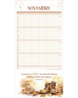 Calendrier Planning Famille 2026 - Librairie 7 ici