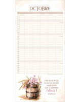 Calendrier Planning Famille 2026 - Librairie 7 ici