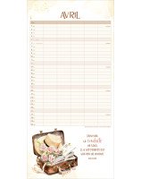 Calendrier Planning Famille 2026 - Librairie 7 ici