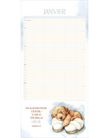 Calendrier Planning Famille 2026 - Librairie 7 ici