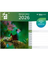 Calendrier mensuel mémo de janvier à décembre 2026 - Librairie 7 ici