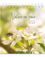 Nature en paix calendrier 2026 - Librairie 7 ici