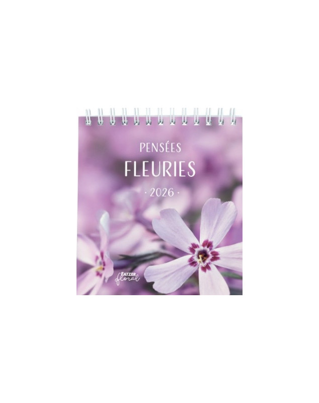 Pensees fleuries calendrier 2026