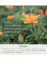 Pensees fleuries calendrier 2026