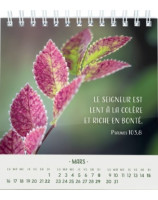 Pensees fleuries calendrier 2026