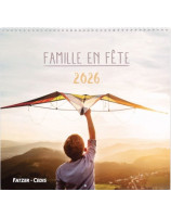 Famille en fete 2026 calendrier - Librairie 7 ici