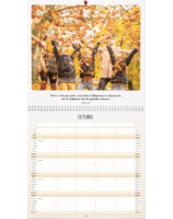 Famille en fete 2026 calendrier - Librairie 7 ici