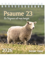 Psaume 23 calendrier petit format 2026