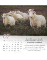 Psaume 23 calendrier petit format 2026