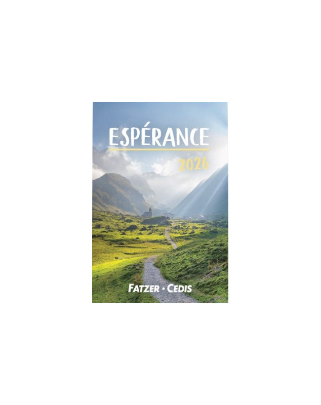 Esperance mini-calendrier 2026 - Librairie 7 ici