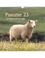 Psaume 23 calendrier grand format 2026 - Librairie 7 ici