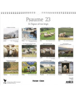 Psaume 23 calendrier grand format 2026 - Librairie 7 ici
