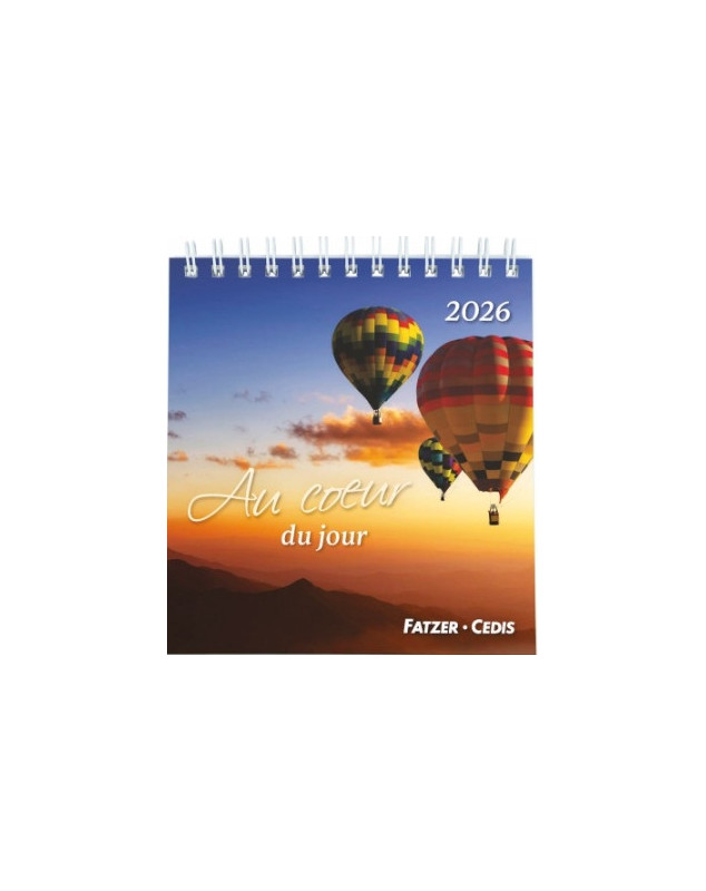 Au coeur du jour calendrier 2026 - Librairie 7 ici Au coeur du jour calendrier 2026 - Librairie 7 ici