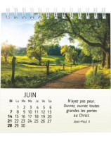 Au coeur du jour calendrier 2026 - Librairie 7 ici