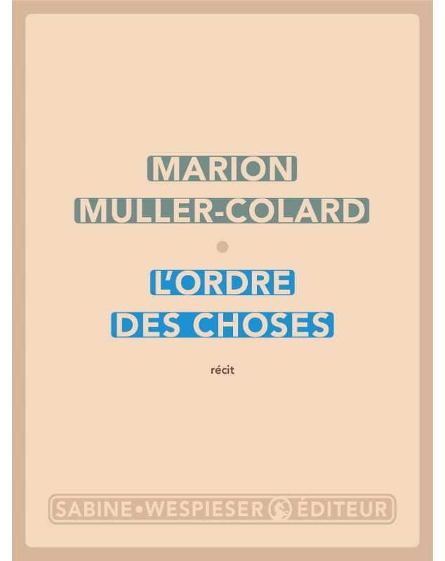 L'ordre des choses