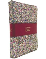 La Sainte Bible Segond 1910 multicolore à paillettes - Librairie 7 ici