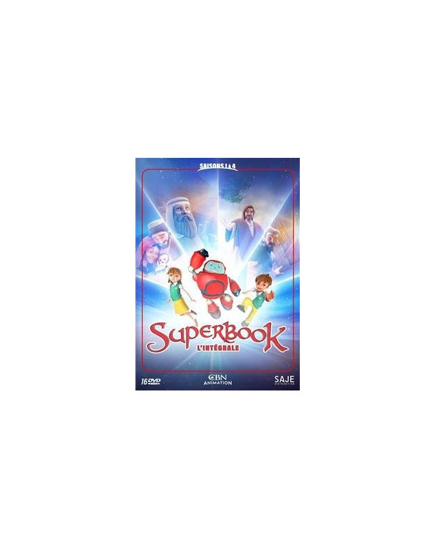 Coffret DVD Superbook Saisons 1 à 4