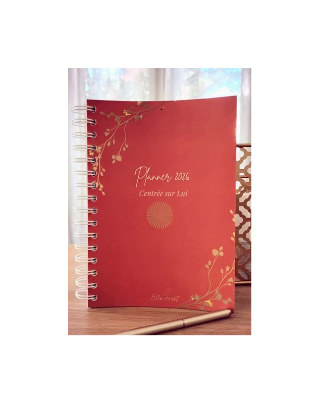 Planner Agenda 2026 Elle croit - Librairie 7ici