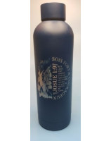 Bouteille isotherme bleu foncé lion
