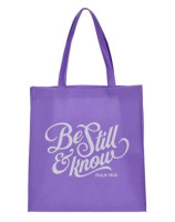 Tote bag polypropylène Be still