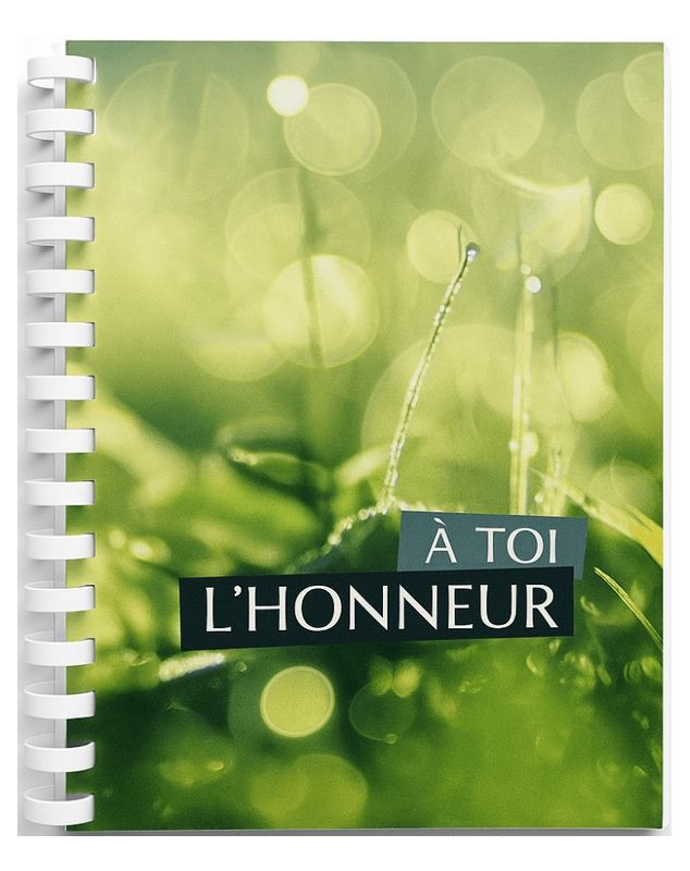 À toi l'honneur - Librairie chrétienne 7ici