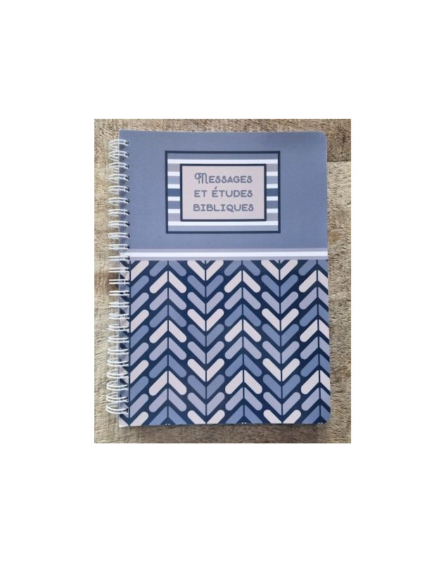 Carnet A5 spirale messages et études bibliques