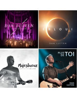 Lot de 4 CD Dan Luiten