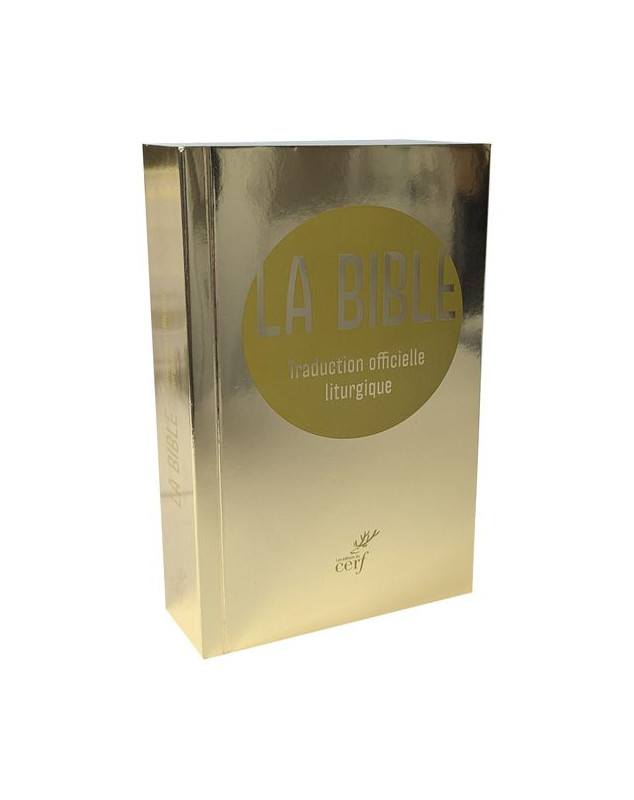 Bible de la liturgie poche dorée