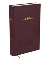 Bible Darby revisée format standard, rigide brun-rouge