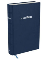Bible Darby revisée format compact, souple bleu, tranche argent