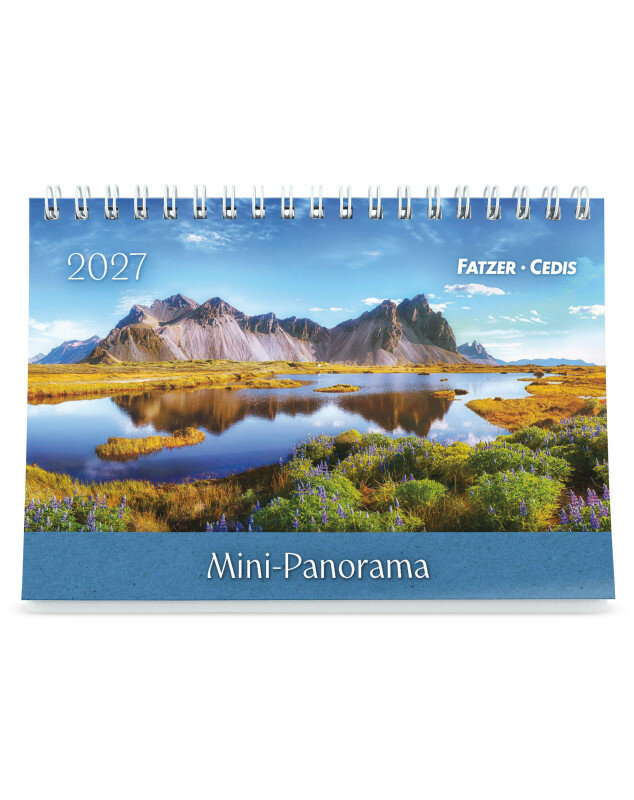 Mini panorama  calendriers 2027