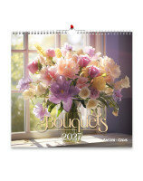 Bouquets calendrier grand format 2027