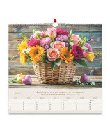Bouquets calendrier grand format 2027